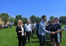 Посета министра Вање Удовичића школама у Алибунару и Иланџи ПРОМОЦИЈА ВАЖНОСТИ СПОРТА ЗА МЛАДЕ