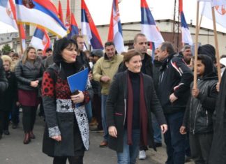 Ана Брнабић на отварању обновљене деонице пута од Ковина до Делиблата СТИЖУ ТУРЦИ И У КОВИН
