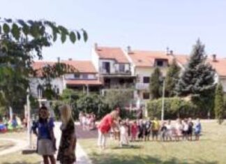 Био је спортски дан у вртићу „Петар Пан“ И ГРАД И ЗАПОСЛЕНИ И РОДИТЕЉИ, СВЕ…