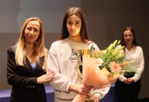 Одржана свечаност Избора спортисте године Града Вршца за 2023. годину ТАЕКВОНДИСТКИЊА ВАЊА БЕЗ КОНКУРЕНЦИЈЕ