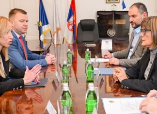 Маја Гојковић у другој посети Вршцу у последњих шест месеци ВЕЋА ПОДРШКА РАЗВОЈУ ЈУЖНОГ БАНАТА