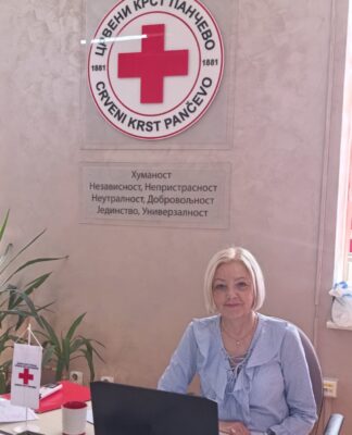 Милица Тодоровић, председница Црвеног крста Панчево И ПОМОЋ, И ПОДРШКА, И ЕДУКАЦИЈА, И…