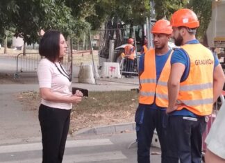 Градска менаџерка обишла радове на кишној канализацији у МЗ „Стрелиште“ УЛИЦА ПО УЛИЦА, НАСЕЉЕ ПО НАСЕЉЕ